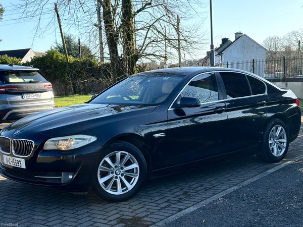 BMW 5-Series Saloon, Diesel, 2011, Black