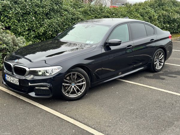BMW 5-Series Saloon, Diesel, 2019, Black