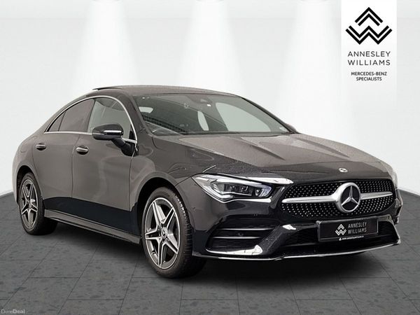 Mercedes-Benz CLA Coupe, Petrol Plug-in Hybrid, 2022, Black