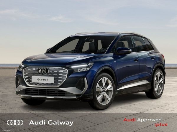 Audi Q4 e-tron SUV, Electric, 2022, Blue