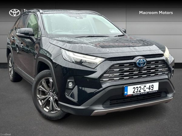 Toyota RAV4 SUV, Petrol Hybrid, 2023, Black
