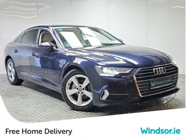 Audi A6 Saloon, Diesel, 2019, Blue