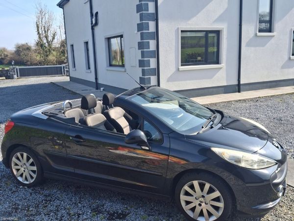 Peugeot 207 Convertible, Petrol, 2009, Black