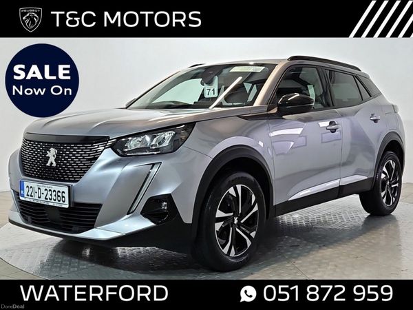 Peugeot 2008 SUV, Petrol, 2022, Grey
