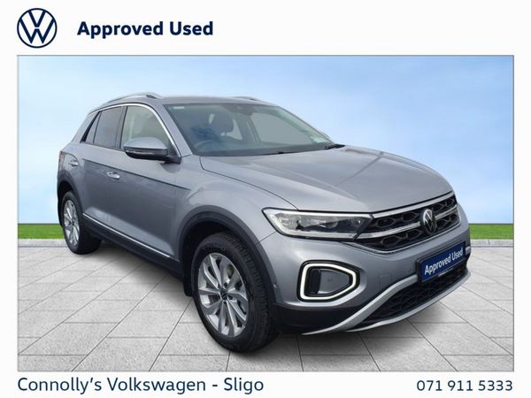 Volkswagen T-Roc SUV, Petrol, 2024, Silver
