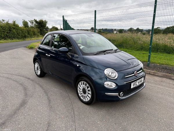 Fiat 500 Hatchback, Petrol Hybrid, 2024, Blue