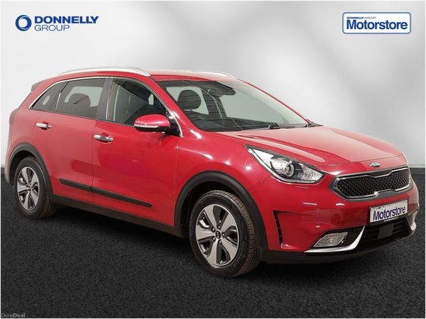 Kia Niro Estate, Petrol Hybrid, 2018, Red