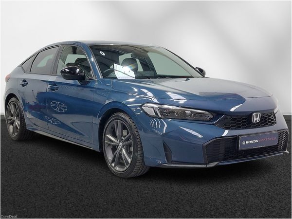 Honda Civic Hatchback, Petrol Hybrid, 2025, Blue