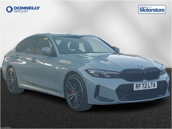 BMW 3-Series Saloon, Petrol Hybrid, 2023, Grey