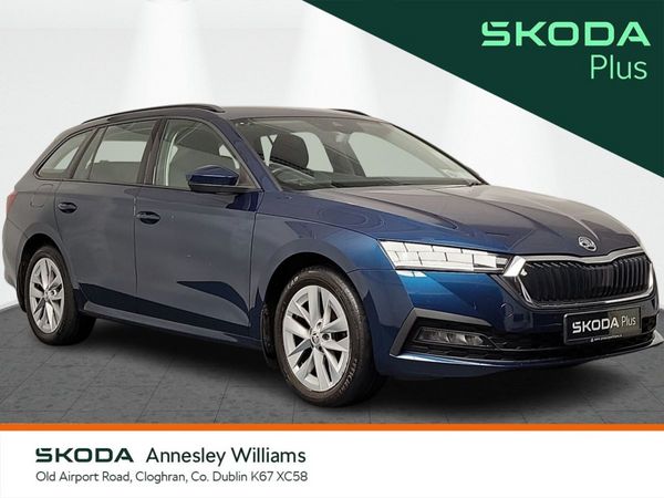Skoda Octavia Estate, Petrol, 2023, Blue
