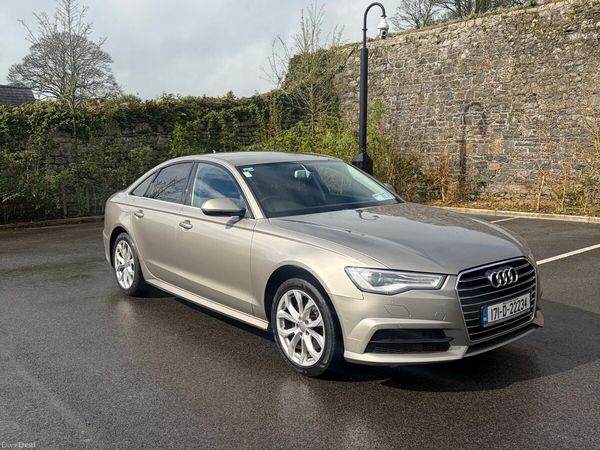 Audi A6 Saloon, Diesel, 2017, Yellow