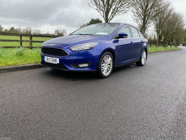 Ford Focus Saloon, Diesel, 2015, Blue