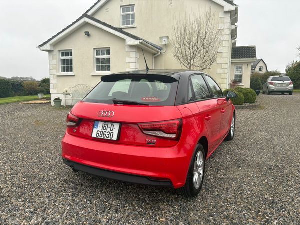 Audi A1 Hatchback, Petrol, 2016, Red