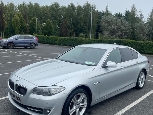 BMW 5-Series Saloon, Diesel, 2012, Silver