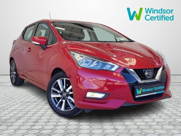 Nissan Micra Hatchback, Petrol, 2019, Red