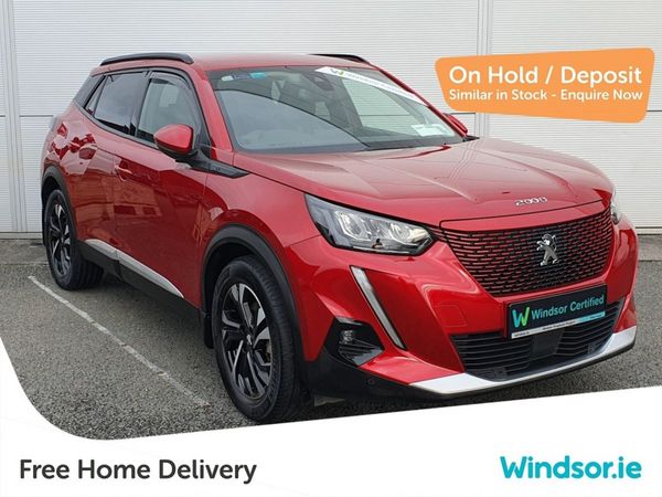 Peugeot 2008 MPV, Electric, 2022, Red