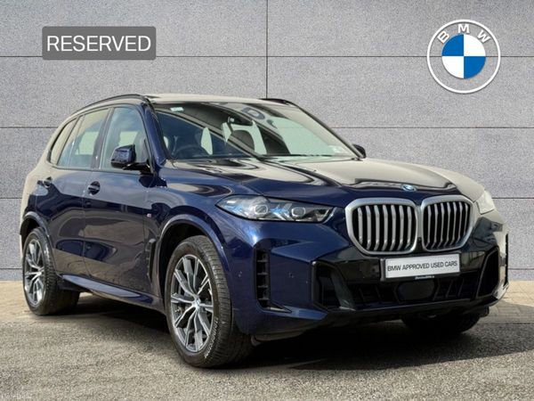 BMW X5 SUV, Petrol Plug-in Hybrid, 2025, Blue
