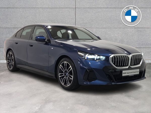 BMW i5 Saloon, Electric, 2024, Blue