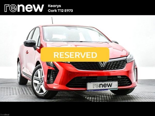 Renault Clio Hatchback, Petrol, 2025, Red