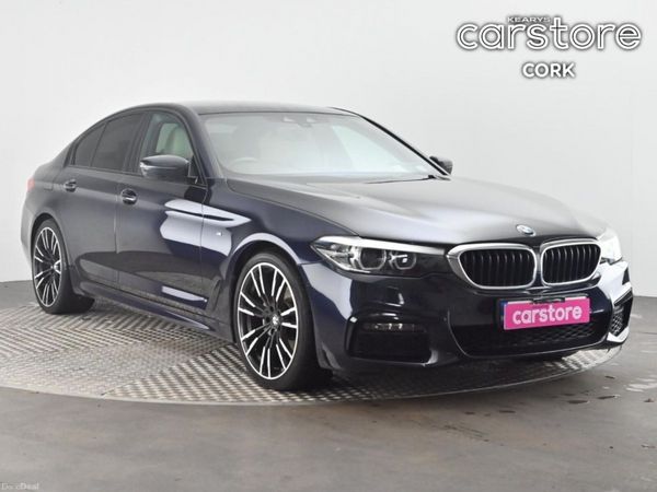 BMW 5-Series Saloon, Diesel, 2019, Black