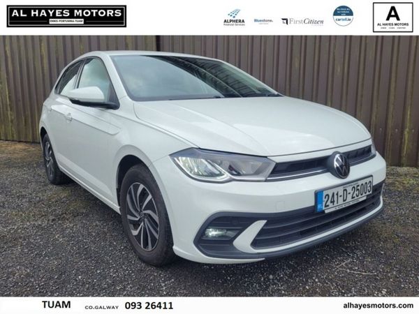 Volkswagen Polo Hatchback, Petrol, 2024, White