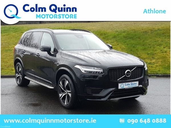 Volvo XC90 SUV, Petrol Plug-in Hybrid, 2023, Black
