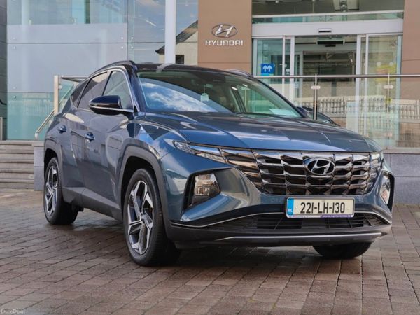 Hyundai Tucson SUV, Petrol Plug-in Hybrid, 2022, Blue