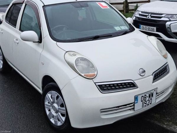 Nissan March Hatchback, Petrol, 2008, White