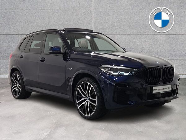 BMW X5 SUV, Petrol Plug-in Hybrid, 2023, Blue