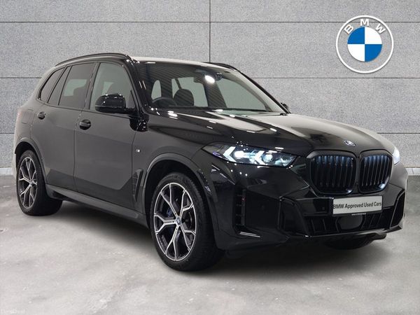 BMW X5 SUV, Petrol Plug-in Hybrid, 2025, Black