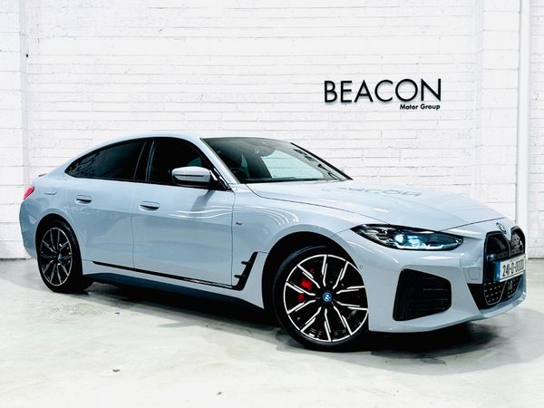BMW i4 Saloon, Electric, 2024, Grey