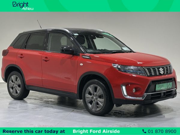 Suzuki Vitara SUV, Petrol Hybrid, 2023, Red