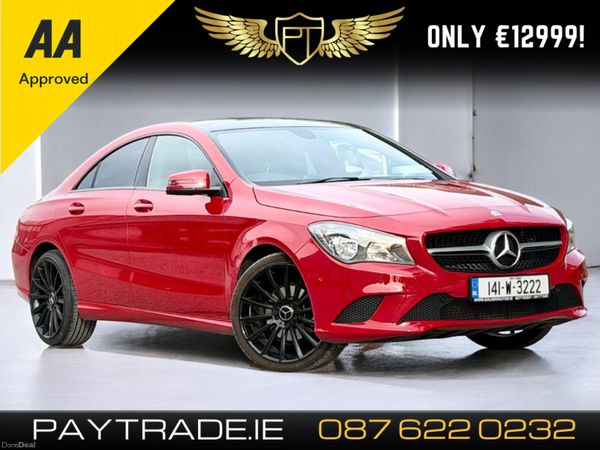 Mercedes-Benz CLA Saloon, Petrol, 2014, Red