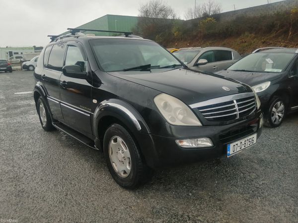 SsangYong Rexton SUV, Diesel, 2007, Black