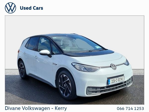 Volkswagen ID.3 Hatchback, Electric, 2023, White
