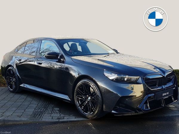 BMW M5 Saloon, Petrol Plug-in Hybrid, 2026, Black