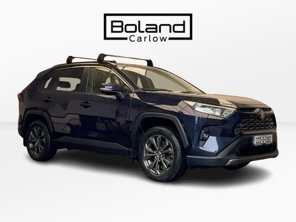 Toyota RAV4 SUV, Petrol Hybrid, 2022, Blue
