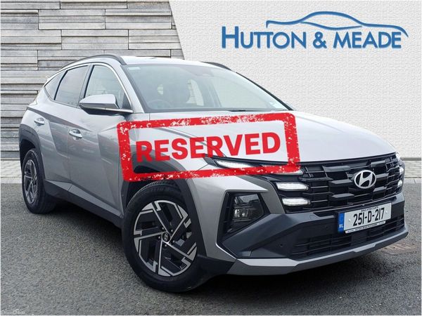 Hyundai Tucson SUV, Petrol Hybrid, 2025, Silver