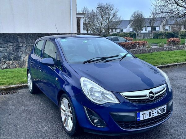 Opel Corsa Hatchback, Petrol, 2011, Blue