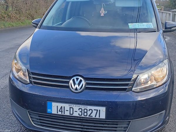 Volkswagen Touran MPV, Diesel, 2014, Blue