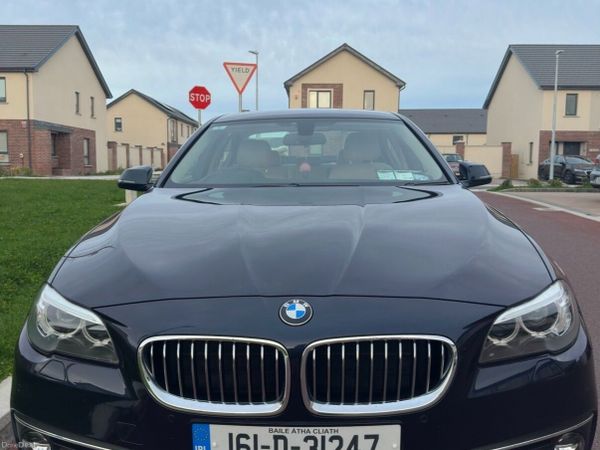 BMW 5-Series Saloon, Diesel, 2016, Blue