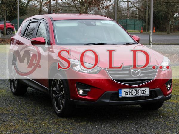 Mazda CX-5 SUV, Diesel, 2015, Red