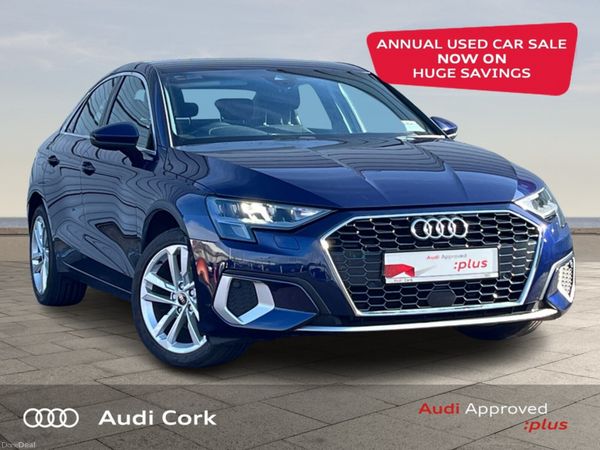 Audi A3 Saloon, Petrol, 2023, Blue