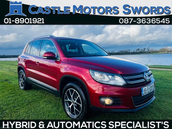 Volkswagen Tiguan Estate, Petrol, 2015, Red