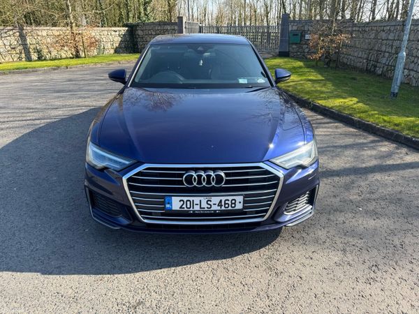Audi A6 Saloon, Diesel, 2020, Blue