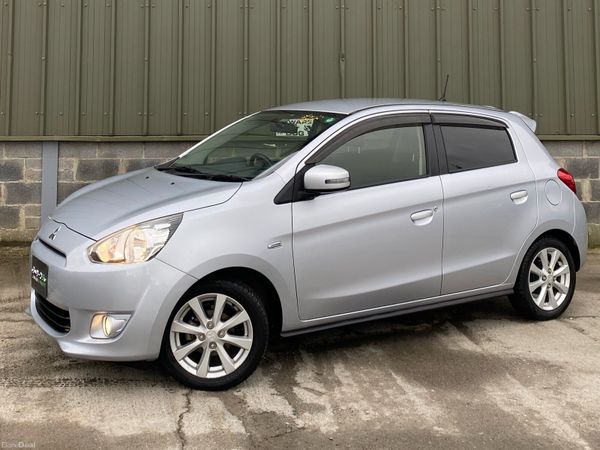 Mitsubishi Mirage Hatchback, Petrol, 2015, Silver