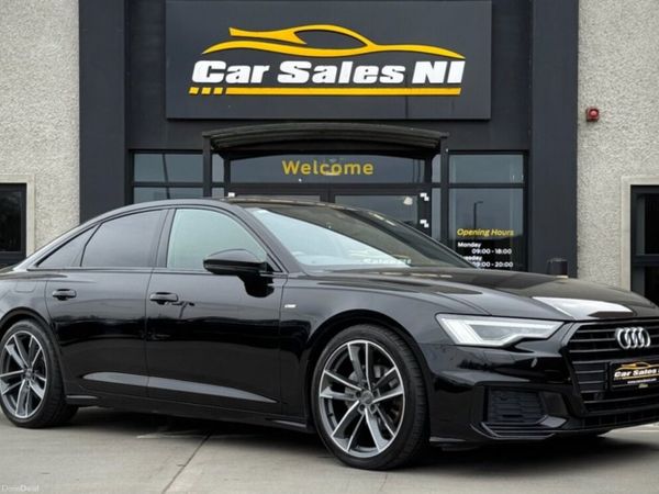 Audi A6 Saloon, Diesel Hybrid, 2022, Black