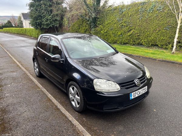 Volkswagen Golf Hatchback, Petrol, 2007, Black