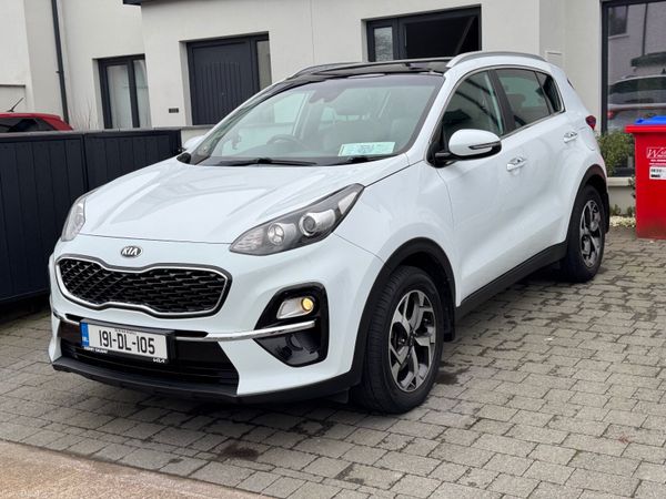 Kia Sportage SUV, Diesel, 2019, White