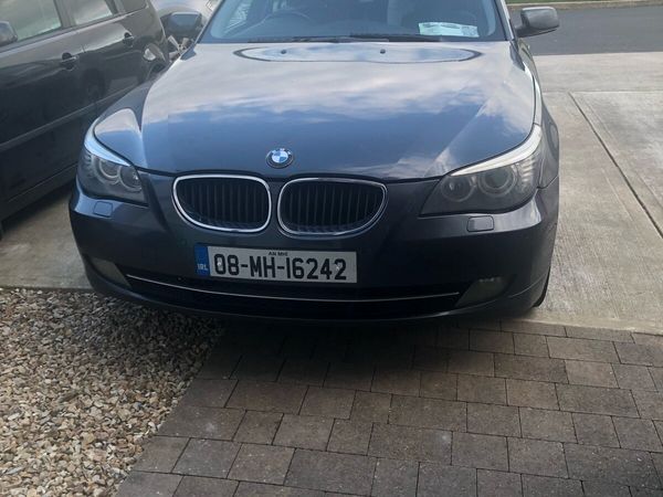 BMW 5-Series Saloon, Diesel, 2008, Grey